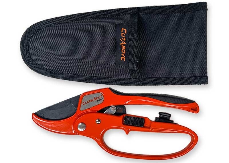 Ratchet Secateurs and Pouch Set